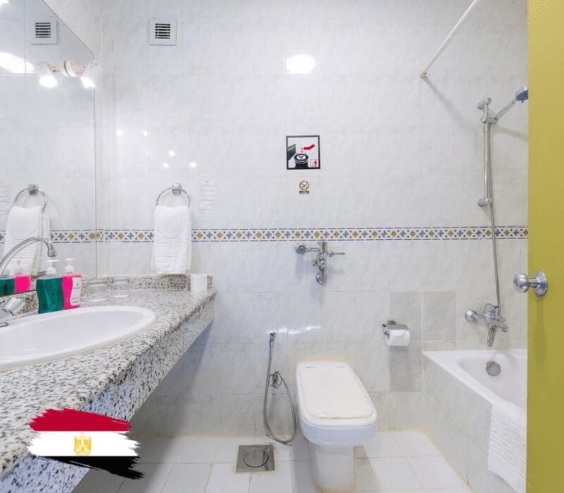 Ghazala Gardens Hotel Bathroom